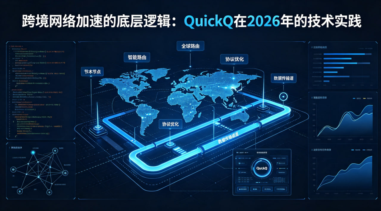跨境网络加速的底层逻辑：QuickQ在2026年的技术实践