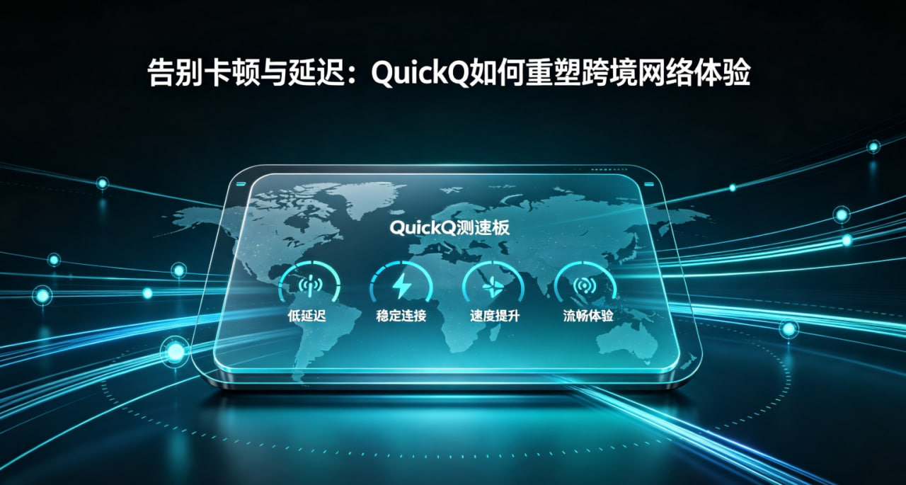 告别卡顿与延迟：QuickQ如何重塑跨境网络体验